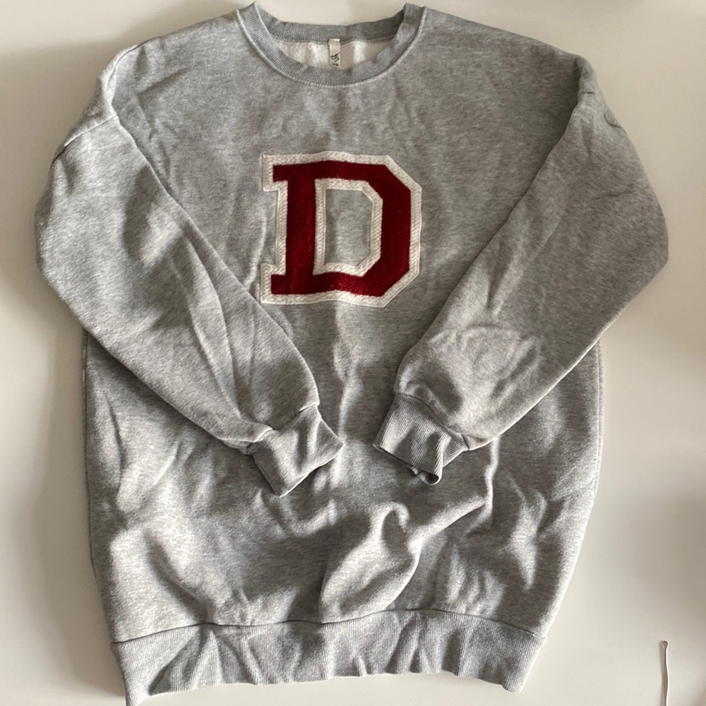 Grey Logo Sweater